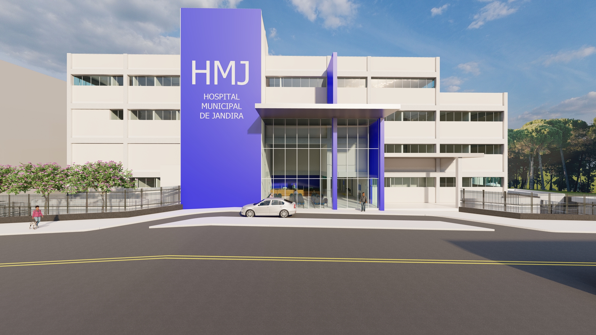 Obra Novo Complexo Hospitalar em Jandira/SP